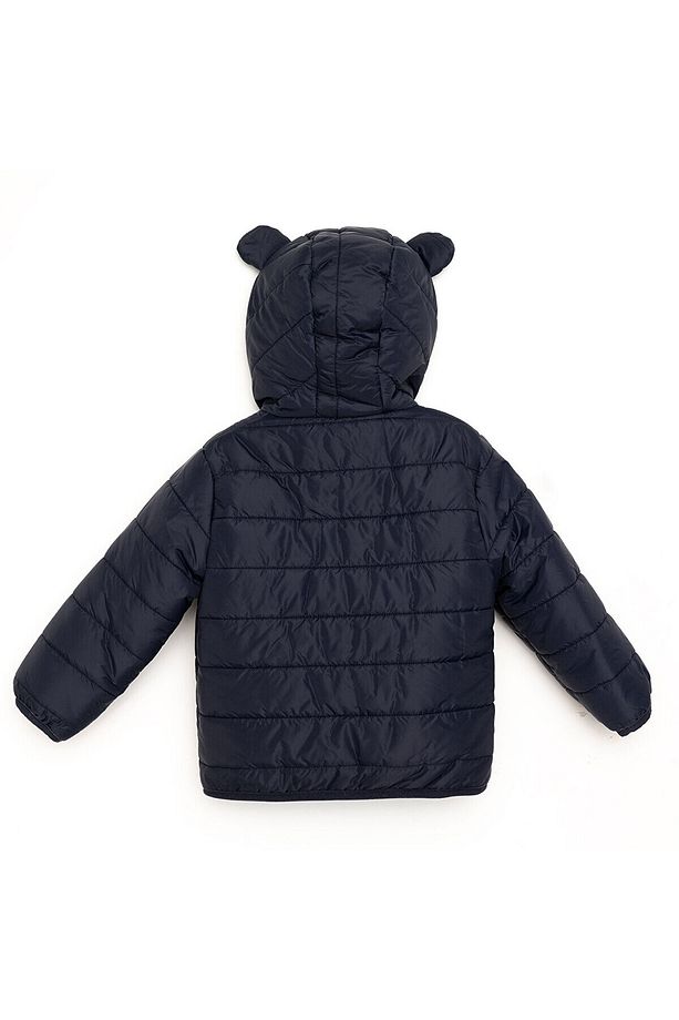 HelloBaby Basic Kulaklı Kapüşonlu Mont Erkek Bebek - 2