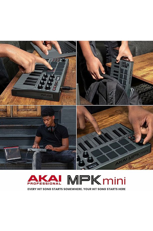 MPKMINI 3 Gri MIDI Klavye - 2