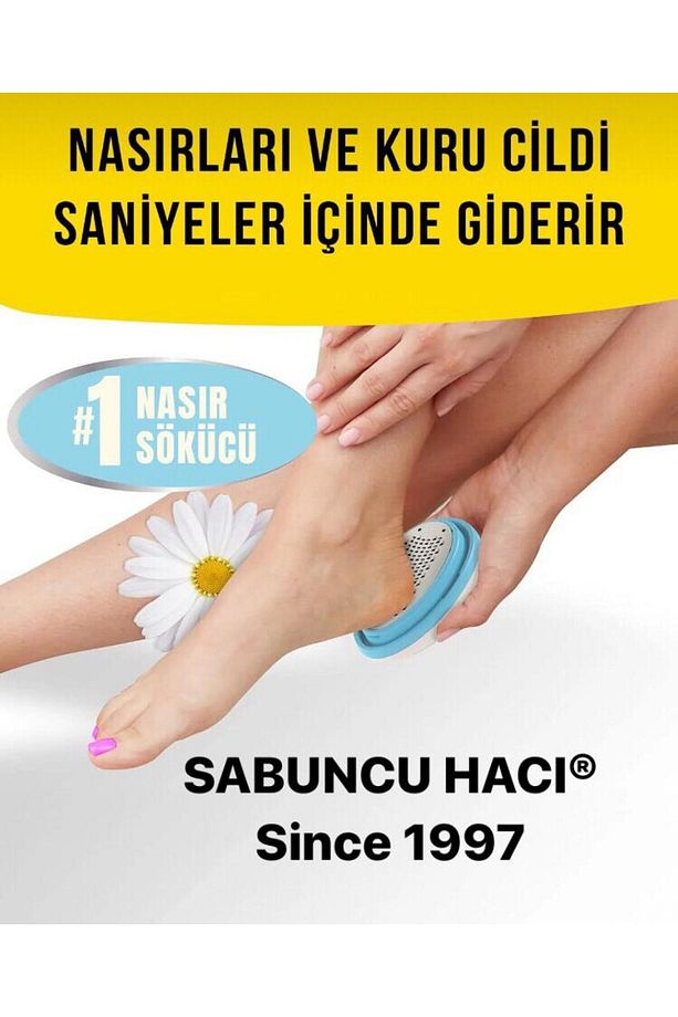 Topuk Nasır Temizleme Bakımı Ayak Bakım Törpüsü Pedegg Kutulu Ayak Rendesi - 8