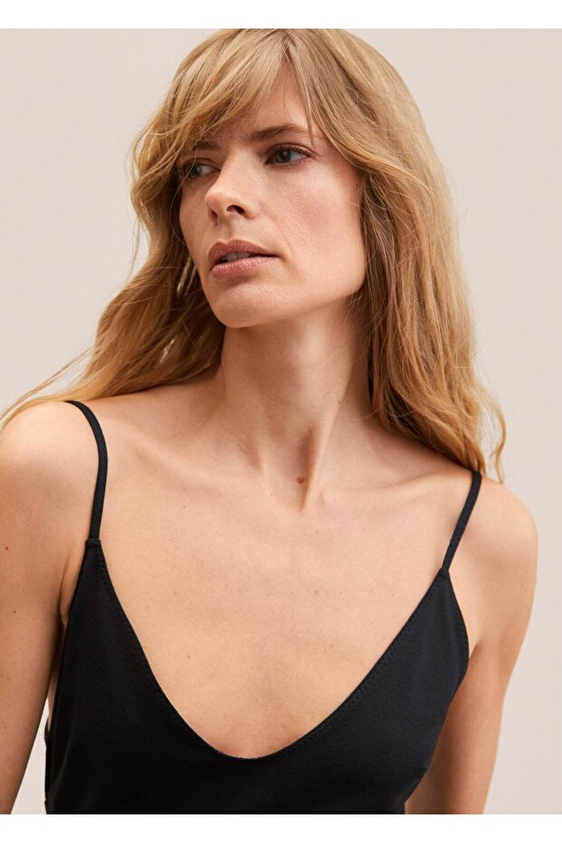 Sırtı Açık Elbise - 7