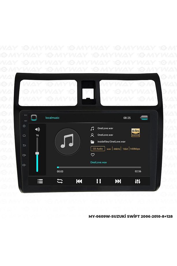 SUZUKİ SWİFT ANDROİD 12 MULTİMEDYA CARPLAY 4GB RAM+64GB HDD 2006-2010 NAVİGASYON EKRAN - 2