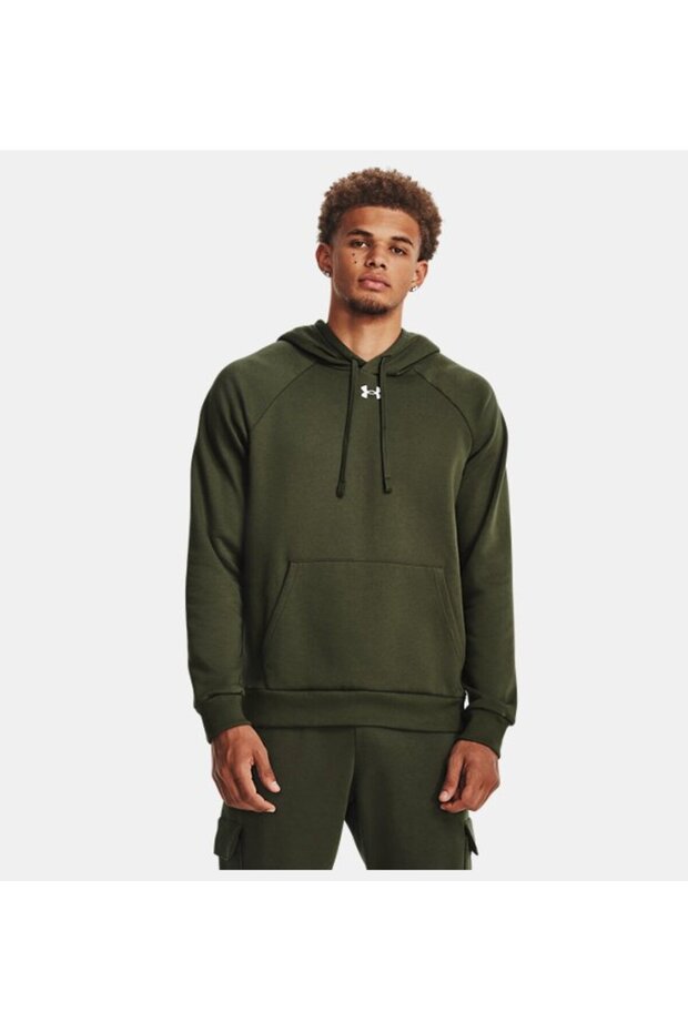 Mens Ua Rival Fleece Hoodie 1379757 -390