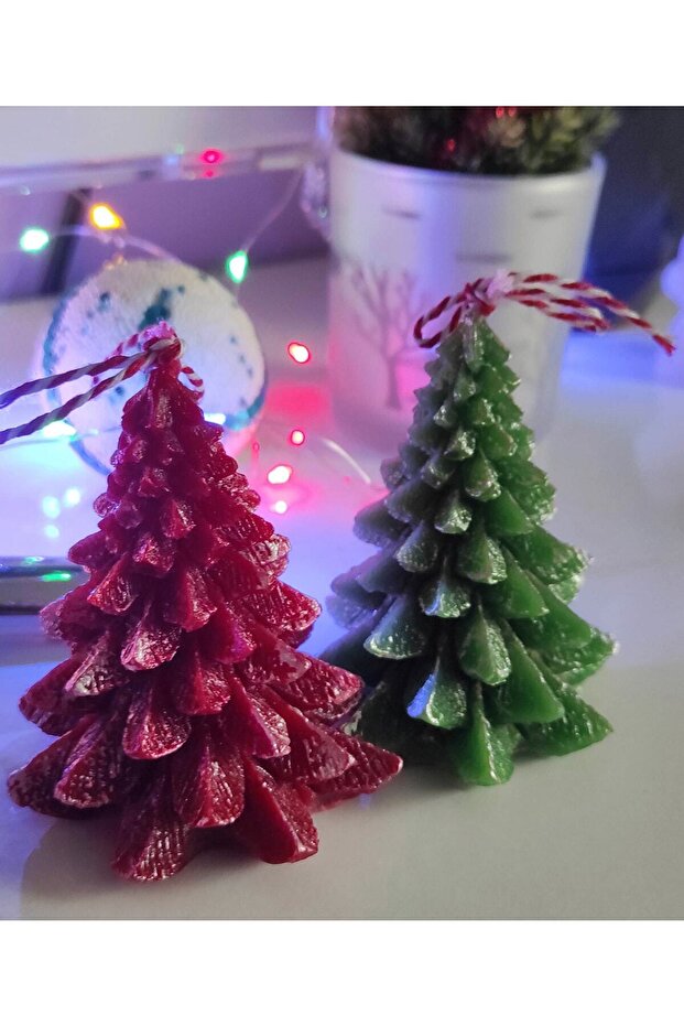 شمعة شجرة الصنوبر 2 عبوة - 6