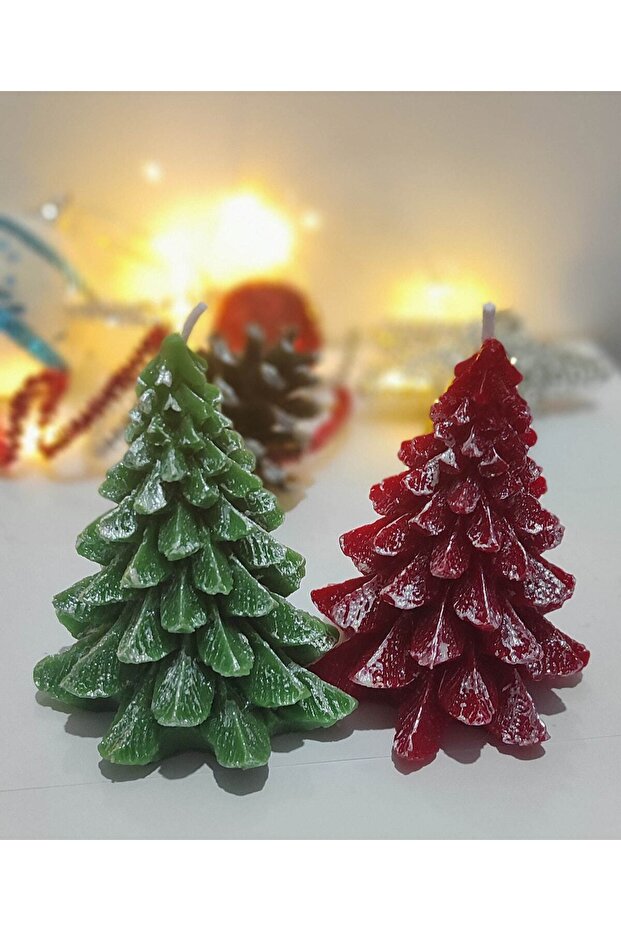 شمعة شجرة الصنوبر 2 عبوة - 2