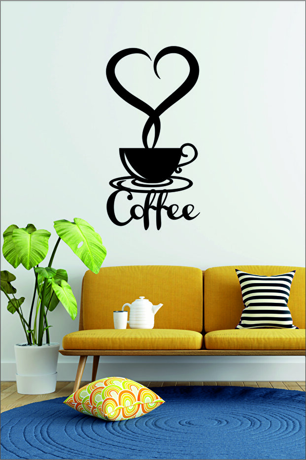 Coffe yazılı duvar dekoru - 1