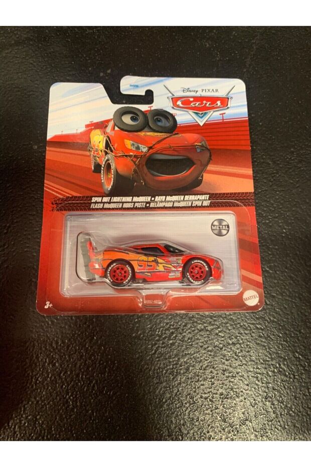 Disney Pixar Cars Spin Out Lightning Mcqueen 2022