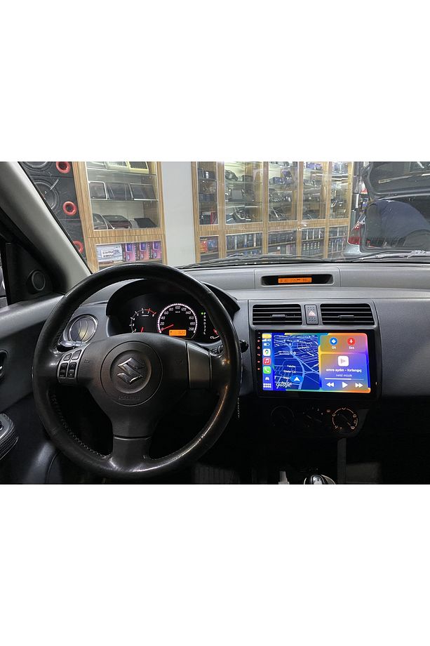 SUZUKİ SWİFT 2005-2011  Uyumlu KABLOSUZ CARPLAY-ANDROİD AUTO MULTİMEDYA - 2