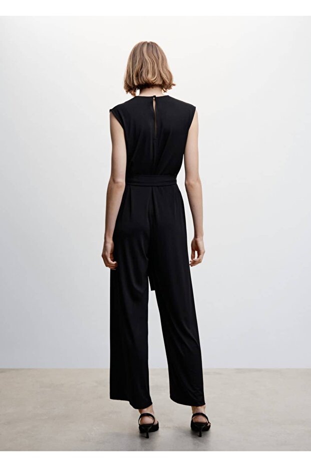 Bağ Detaylı Uzun Tulum - 4