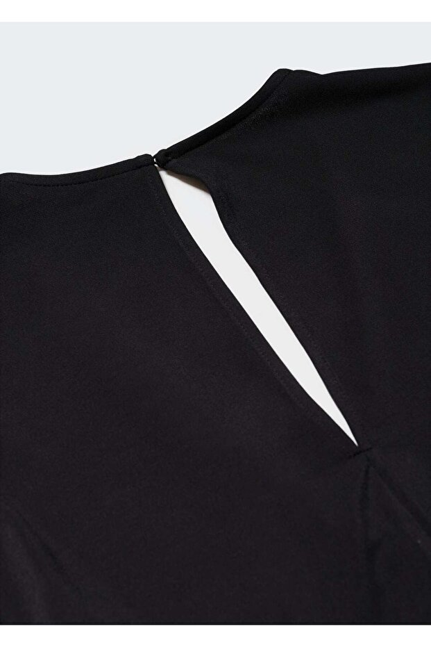 Bağ Detaylı Uzun Tulum - 6