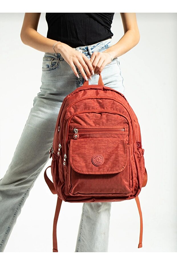 SCHOOL BAG MEGA LARGE SIZE MULTIPLE COMPARTMENT BACKPACK WITH LEPTOP COMPARTMENT - 2