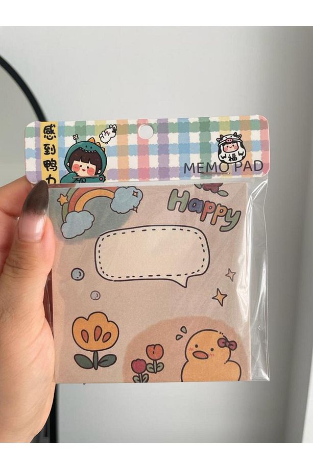 Happy Vibe Memo Pad Kare Not Defteri - 5