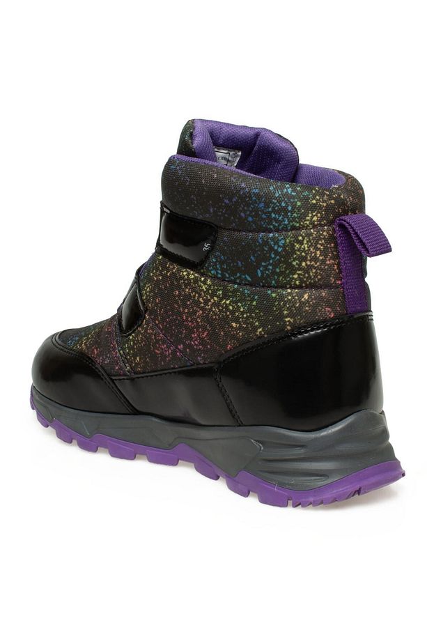 SNOWSHELL Çocuk Bot Siyah Mor BUCK4183-BUCK22 - 4