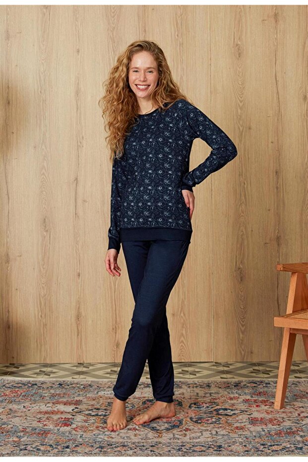 4094 KADIN PİJAMA TK - 1