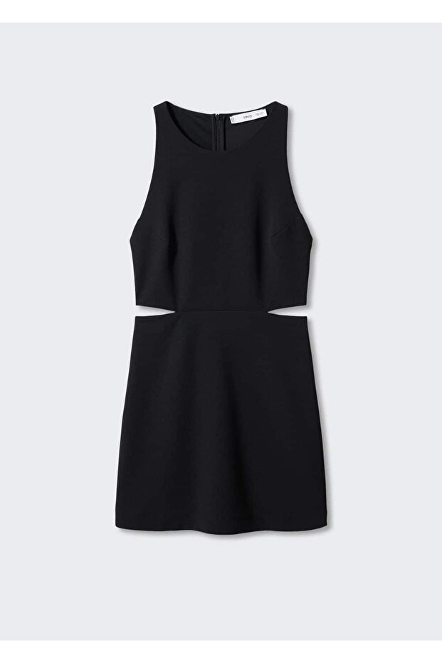 Yanı Yırtmaçlı Elbise - 3