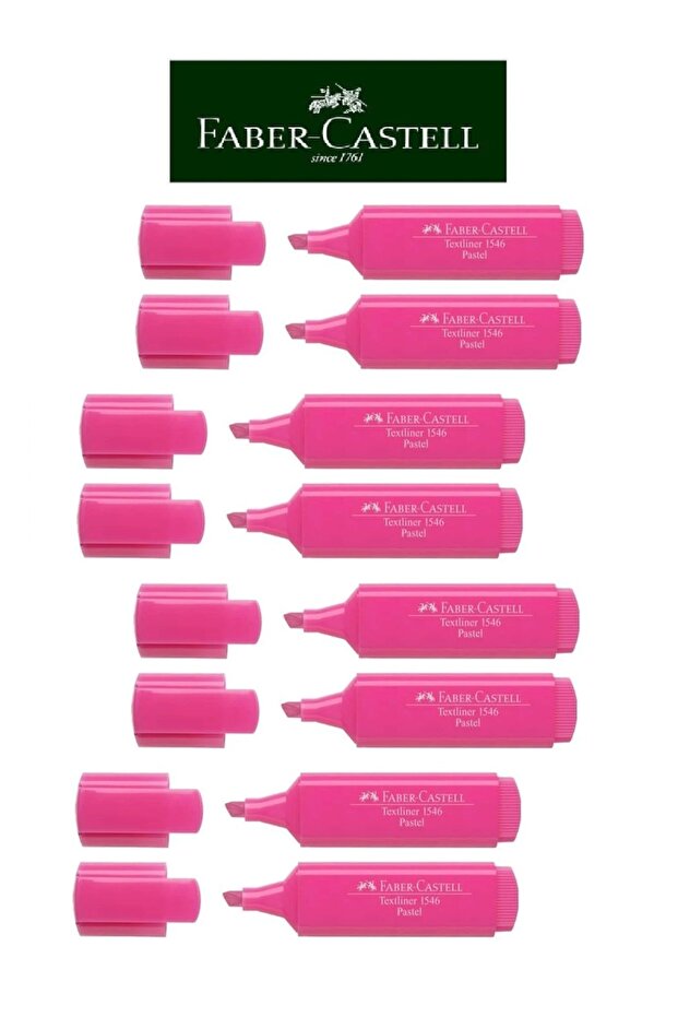 Highlighter Pastel Colors 8 Pieces Rose Color