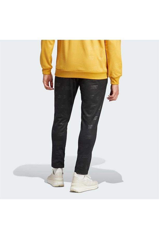 Embosssed Polar Fleece Tapered Erkek Eşofman Altı - 2