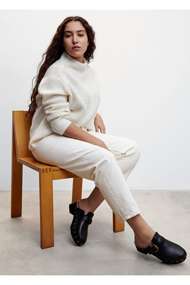 Yüksek Belli Mom Jean - 7