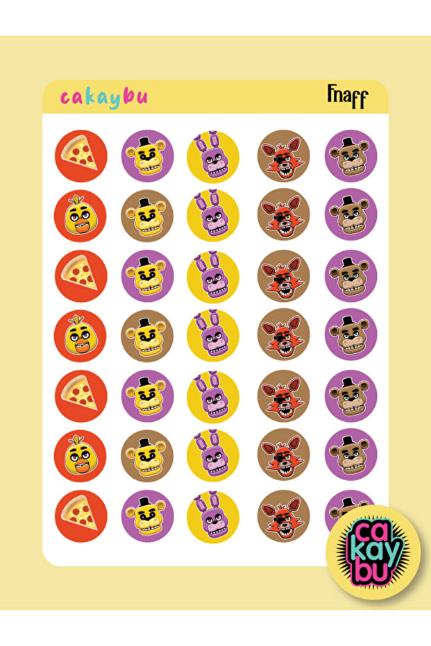 Fnaff Sticker Set - 1