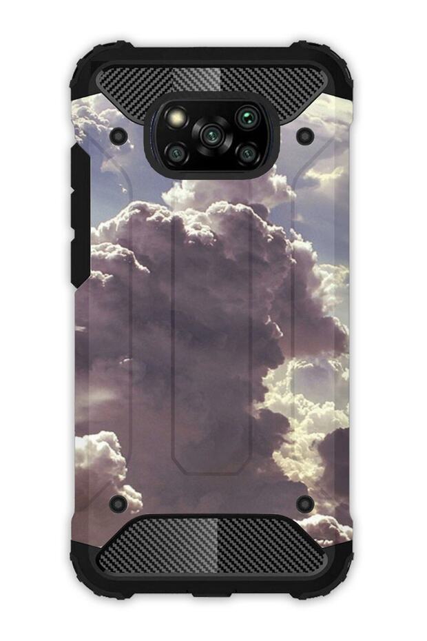 Xiaomi Poco X3 Nfc - X3 Pro Compatible Case Tank Full Protection Antishock - Cloud Cloud