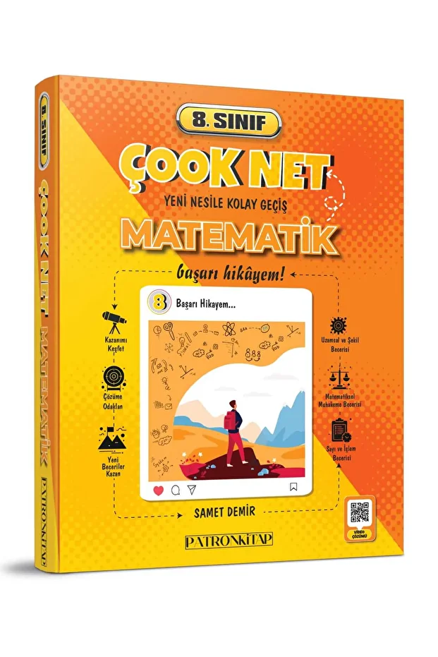 8. Sınıf ÇOOK NET Matematik Soru Bankası - 1
