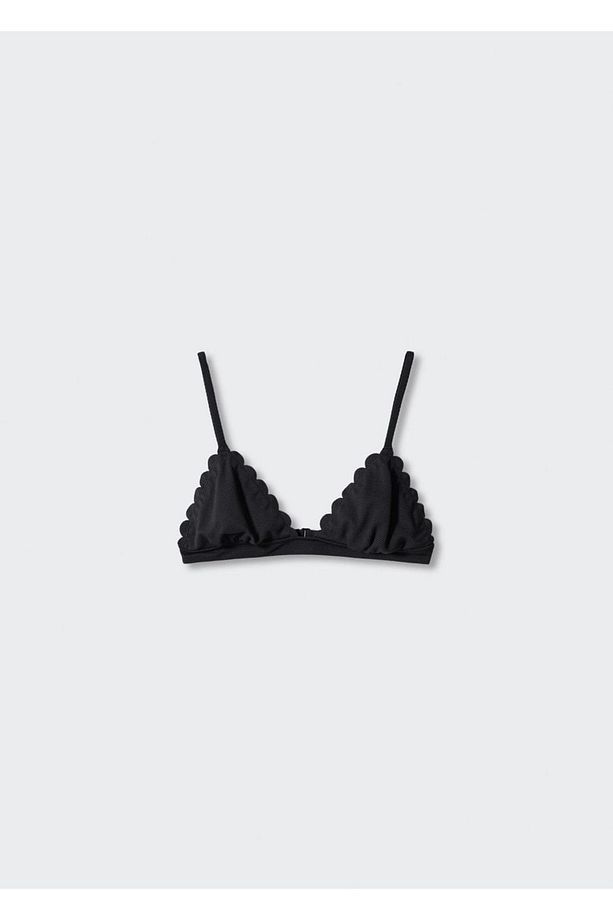 Piko Kenarlı Bikini Üstü - 3