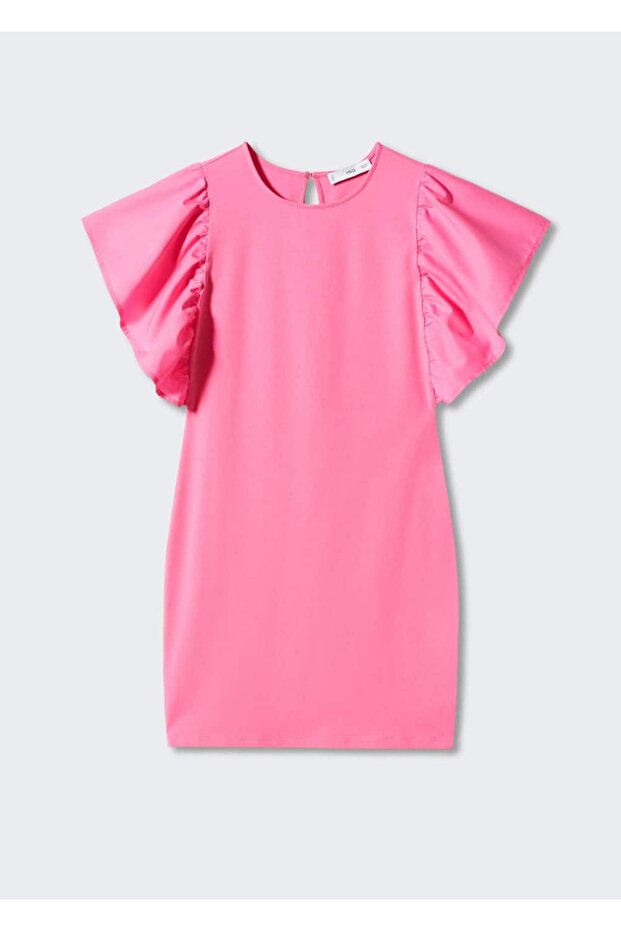 Kol Detaylı Elbise - 3