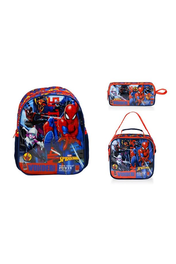 Lisanslı Anaokul 3 lü Çanta Seti Hawk Jr Wonder - 1