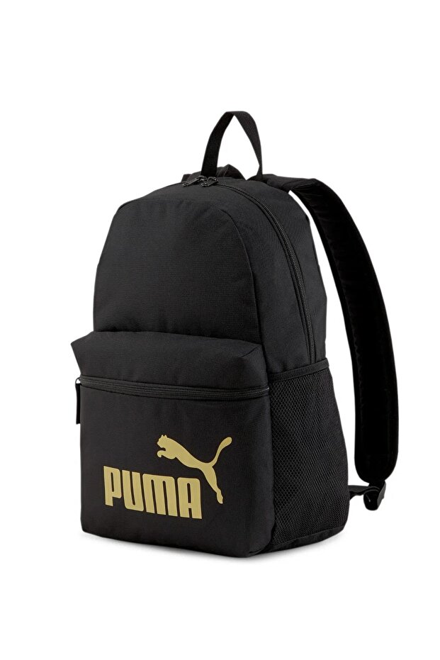 حقيبة ظهر Puma Phase حقيبة ظهر سوداء ذهبية 079948 03