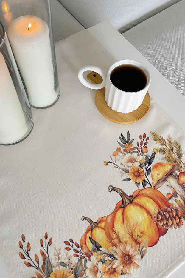 Sonbahar Kabaklı Runner - 4