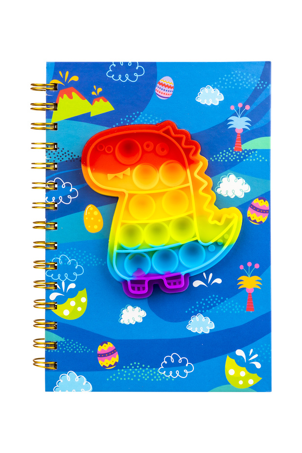 Fun Notebook - Dinosaur Figured - 1