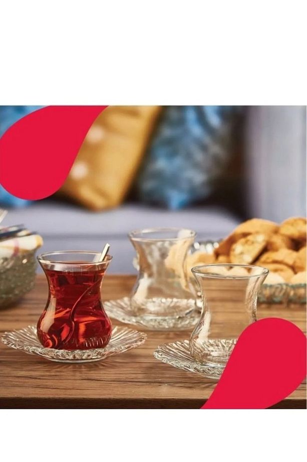 95961 Aurora Çay Bardağı Seti 12 Parça - 3
