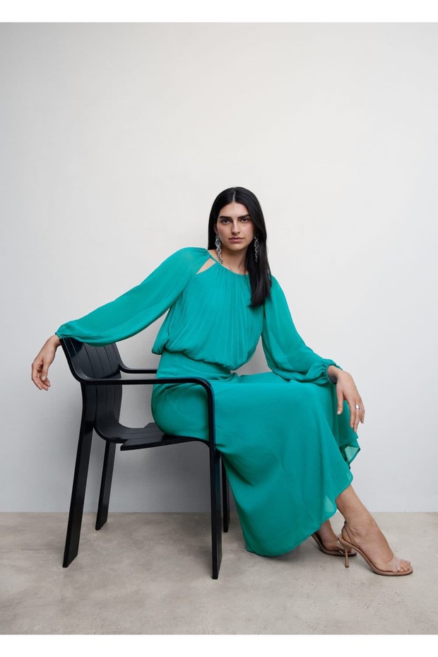 Dökümlü Uzun Etek - 5