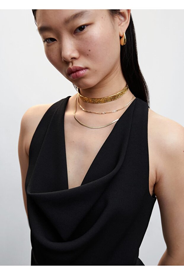 Püsküllü Kısa Bluz - 8