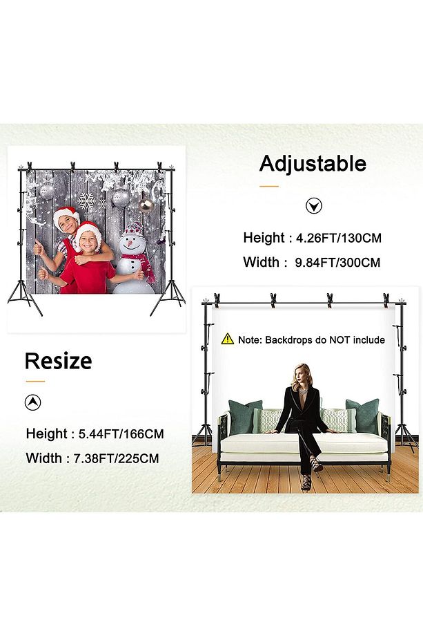 2x2 m fon perde standı, Backdrop Stand, Background Stand - 6