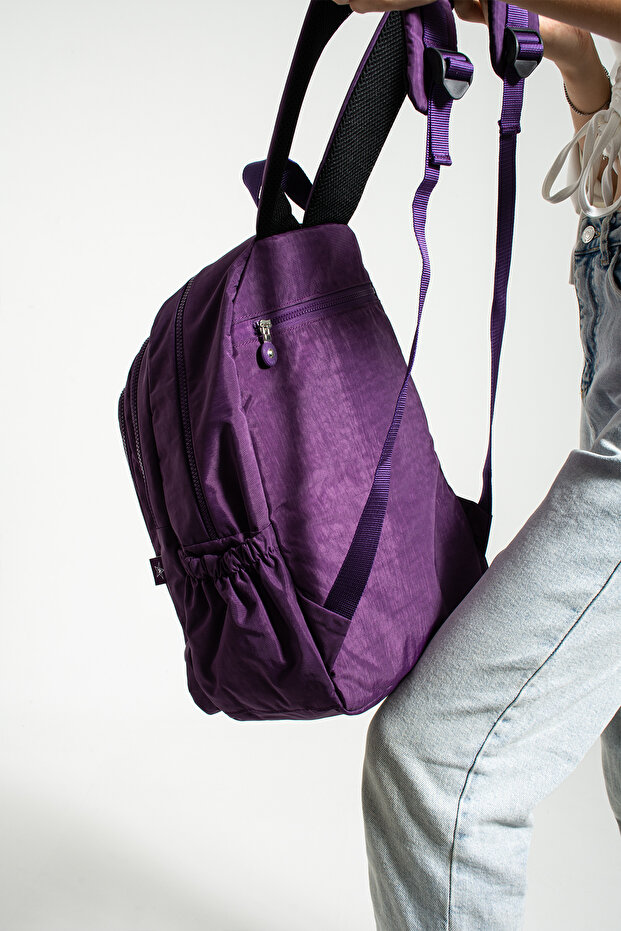 SCHOOL BAG MEGA LARGE SIZE MULTI COMPARTMENT BACKPACK - 7