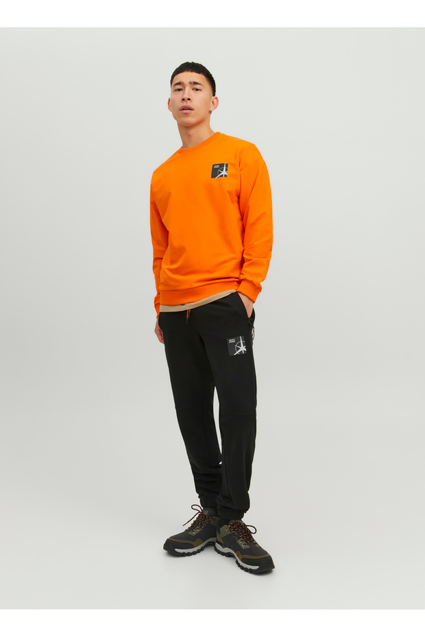 Slim Fit Siyah Erkek Eşofman Altı 12230407_JPSTWILL JJFILO SWEAT PANT - 1