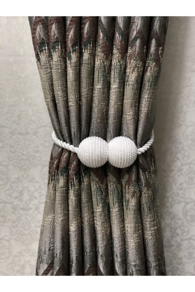 White Magnetic Curtain Collector Braçol