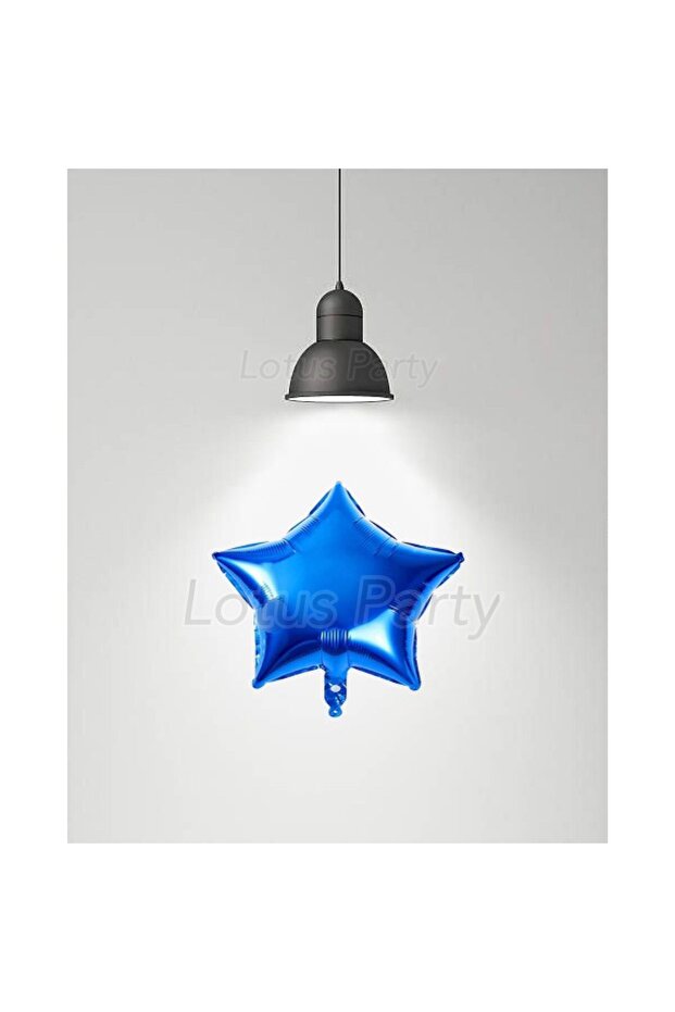 1 Piece - 24 Inch Navy Blue Star Foil Balloon