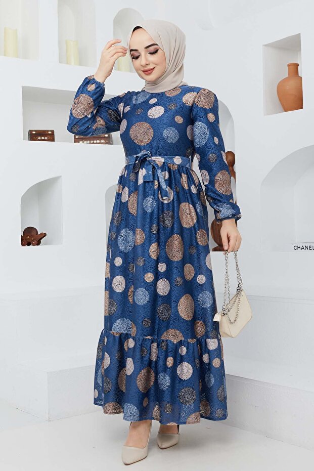 Tülay Elbise - İndigo - 2