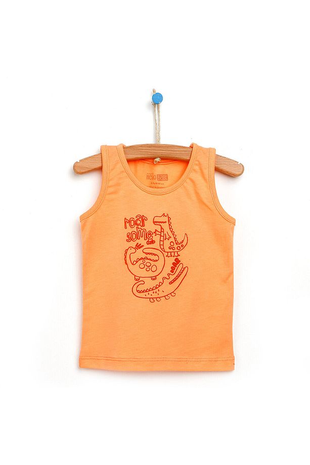 HelloBaby Basic Erkek Bebek Atlet Tshirt - 1