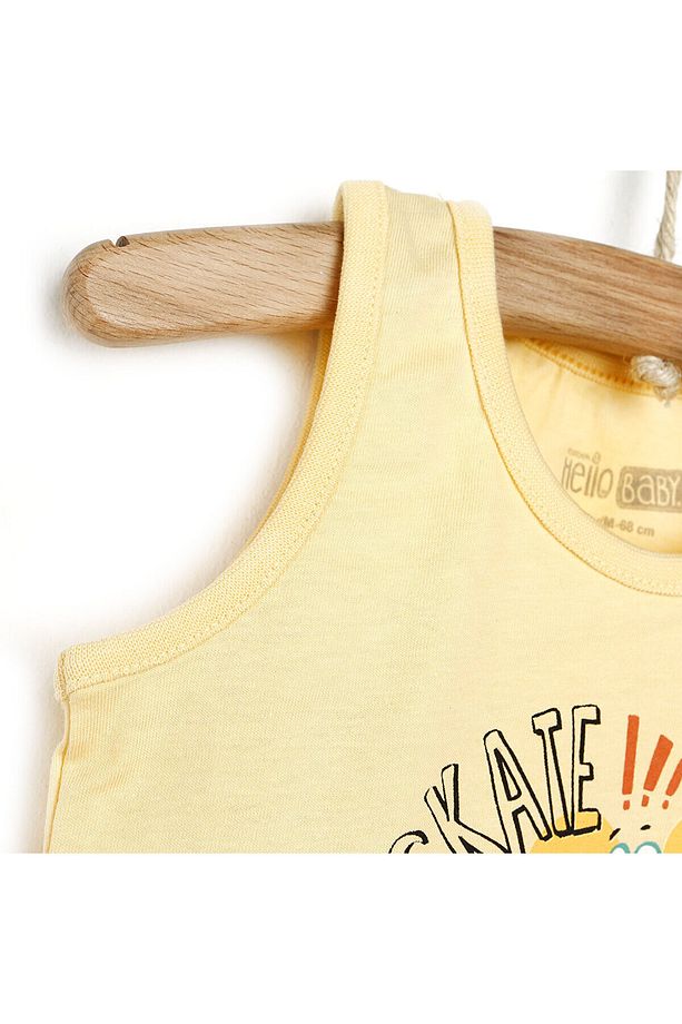 HelloBaby Basic Erkek Bebek Atlet Tshirt - 3