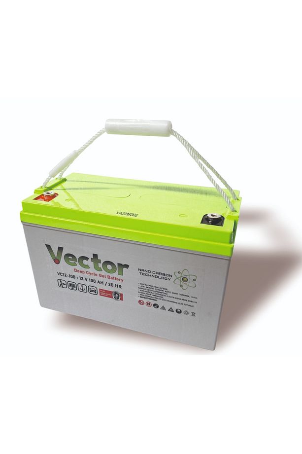 12 V 100 Ah Amper Jel Akü Deep Cycle Nanocarbon Akü (ÜRETİM YILI: 2025) - 5