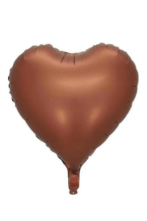 Caramel Heart Foil Balloon 18 inch - 45 Cm