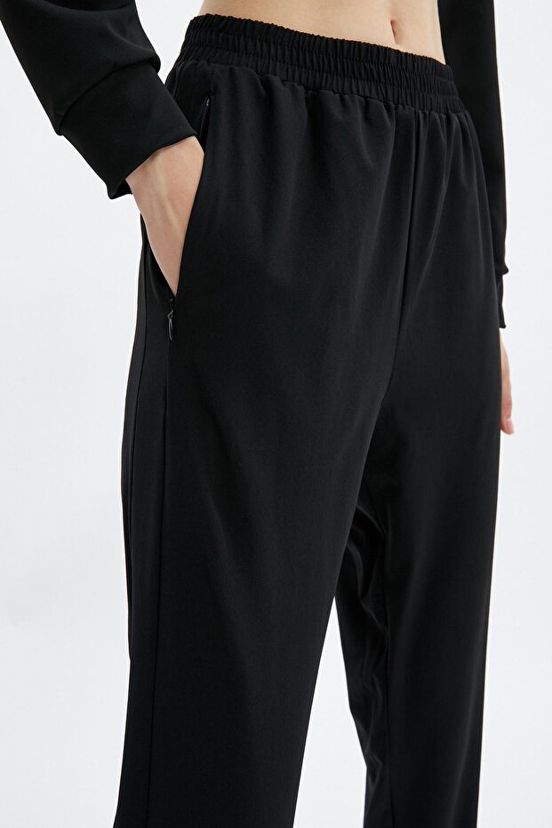 Schwarze Damen-Jogginghose - 5