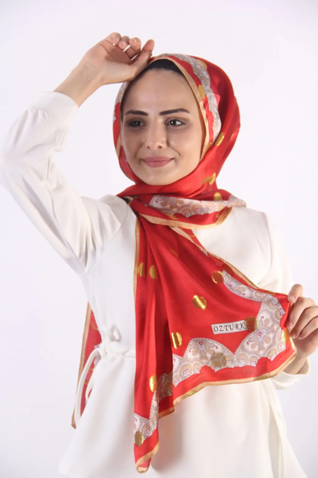 شال حرير سرق حرير 180*50