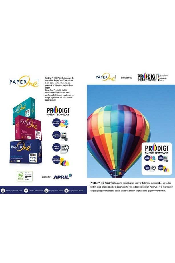 Paperone Copier 80 gr A4 Fotokopi Kağıdı 500'lü 1 Paket - 3