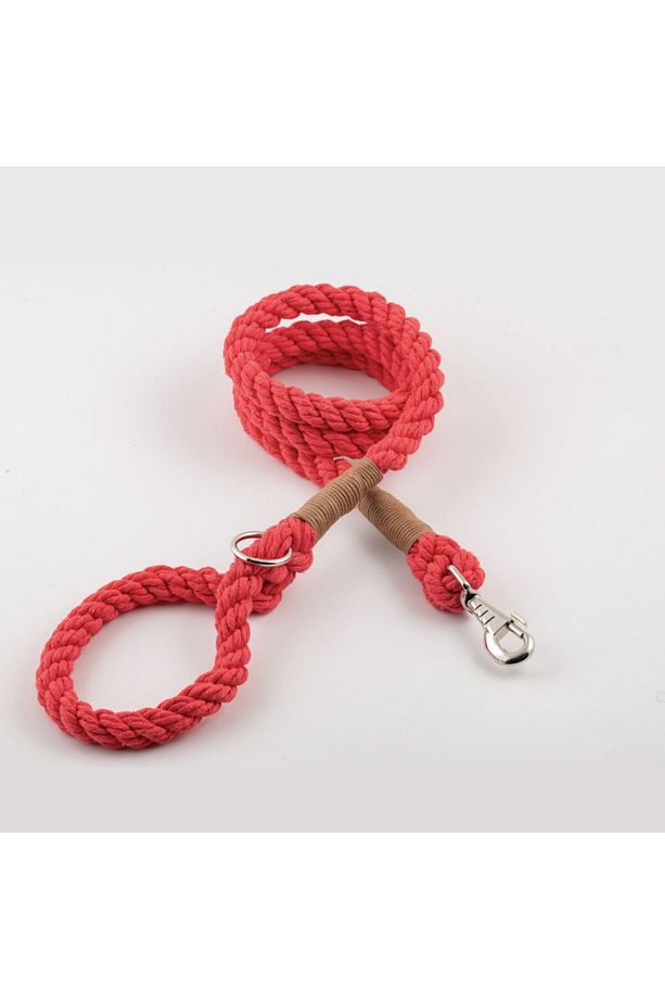 Köpek Boyun Tasması Gezdirme Halatı Ve Kaka Poşeti Çantası Seti (PEMBE) - 2