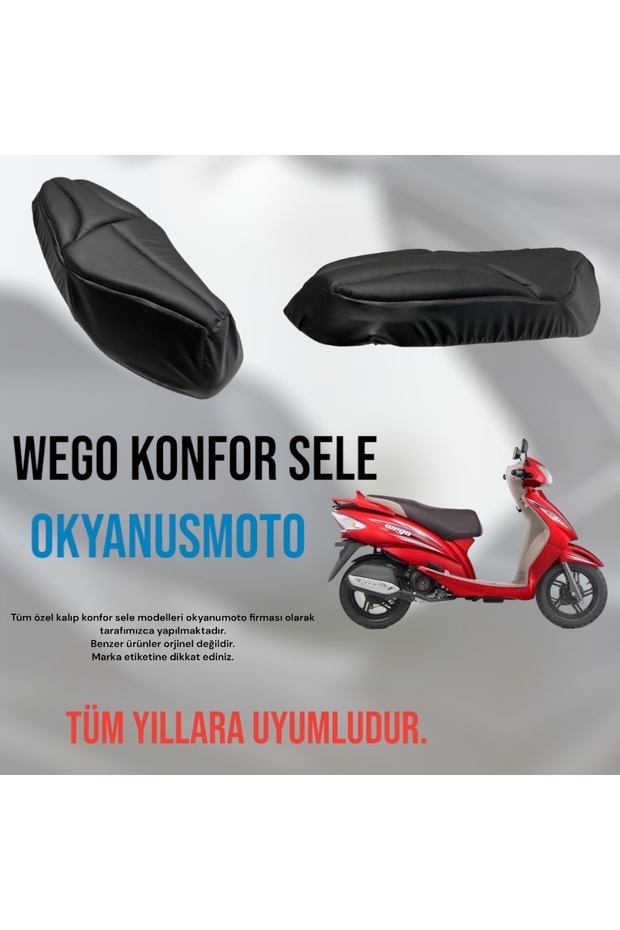 Oceanusmoto Tws Wego Comfort Saddle Cover