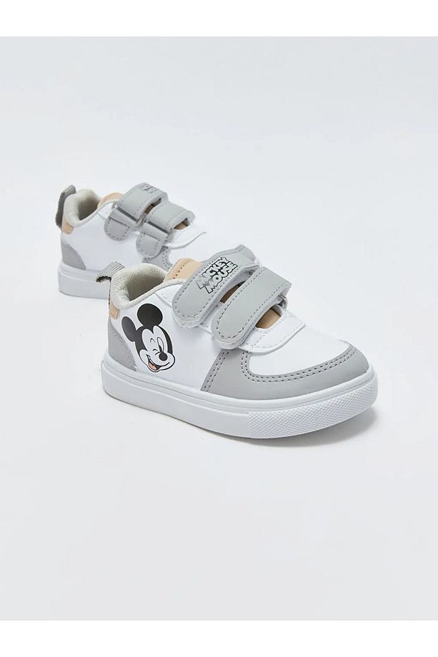 LCW STEPS Mickey Mouse Baskılı Erkek Bebek Spor Ayakkabı - 2