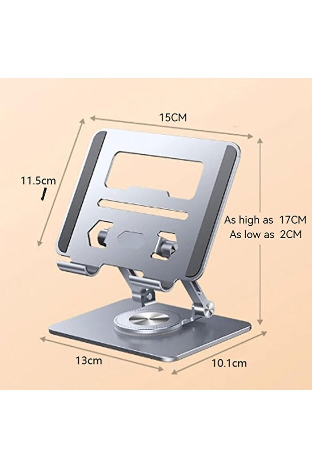 Universal 360 Derece Dönebilen Ayarlanabilir Tablet Standı - 3
